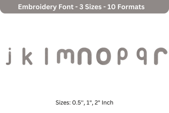 Ubuntu Font J to R: Elegant Embroidery for Names & Quotes